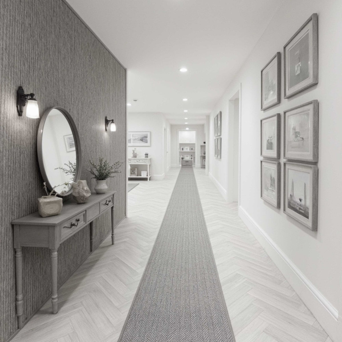 Zambezi Flint Rug Runner