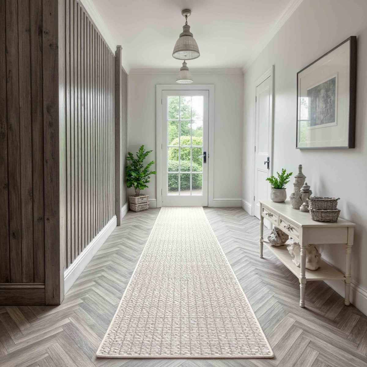 Madin Cream Rug Runner