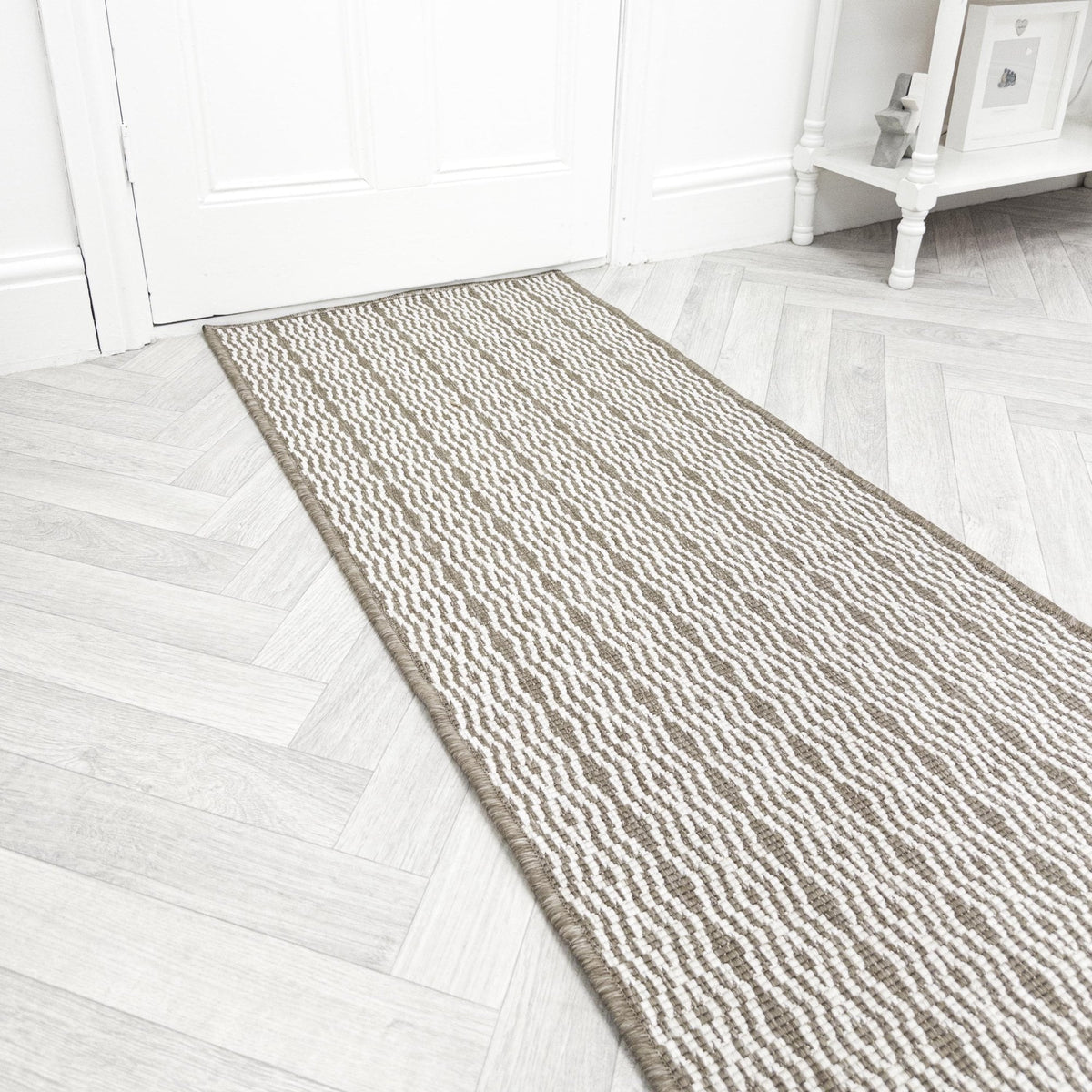 Cable Beige Hall Runner
