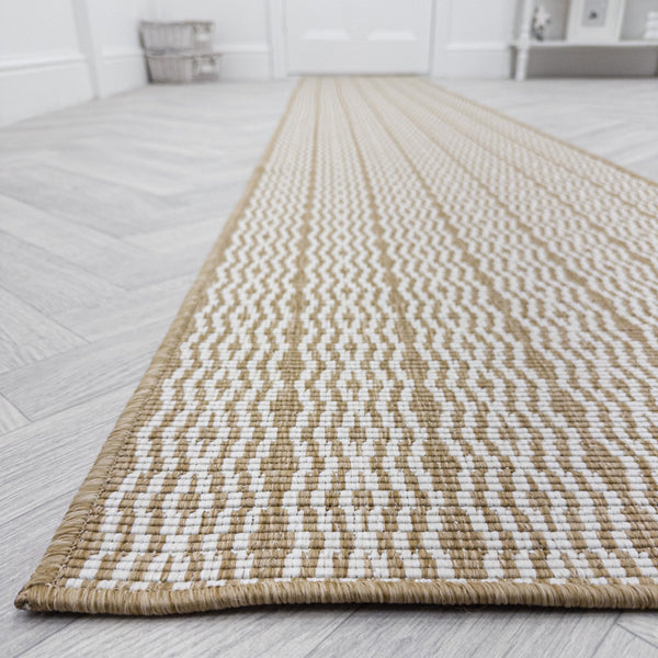 Cable Brown Rug Runner