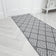 Olmec Grey Hall Runner - 30cm / 60cm