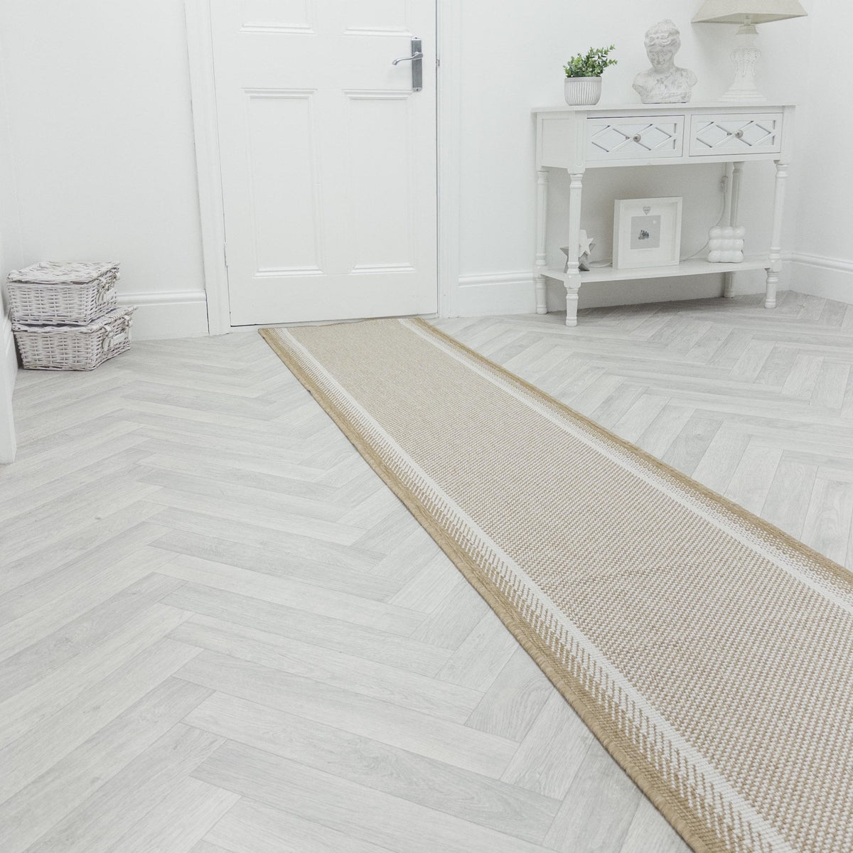 Geo Brown Hall Runner