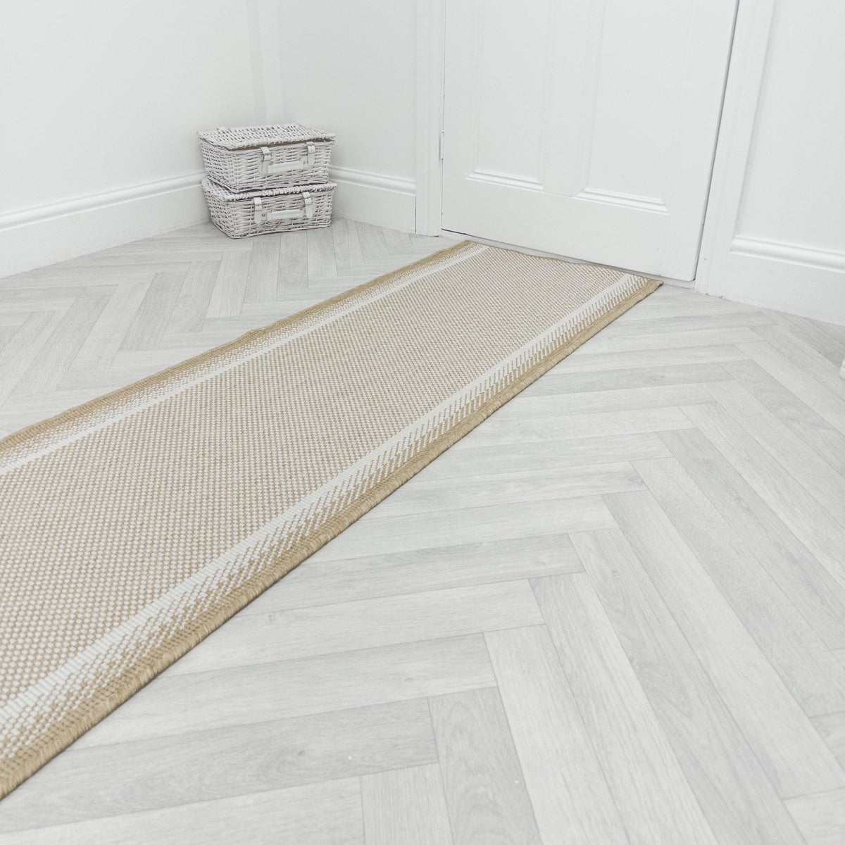 Geo Brown Hall Runner