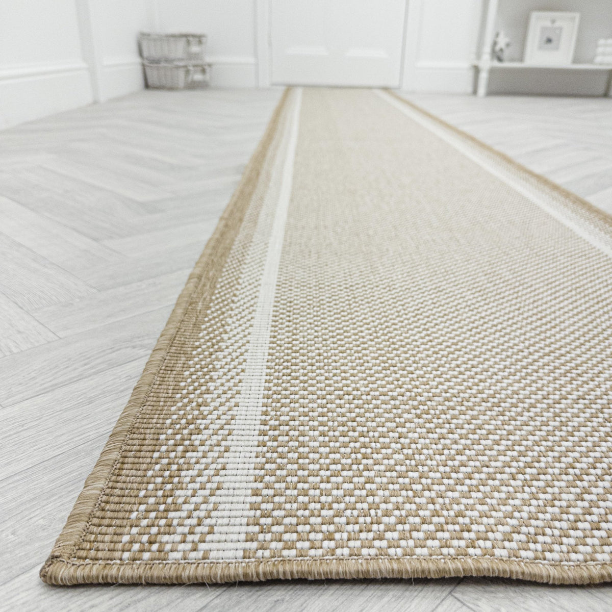 Geo Brown Hall Runner