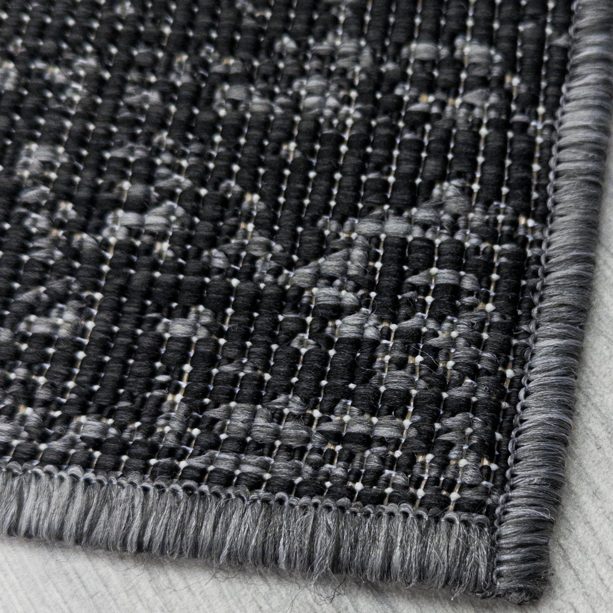 Tapestry Black Hall Runner