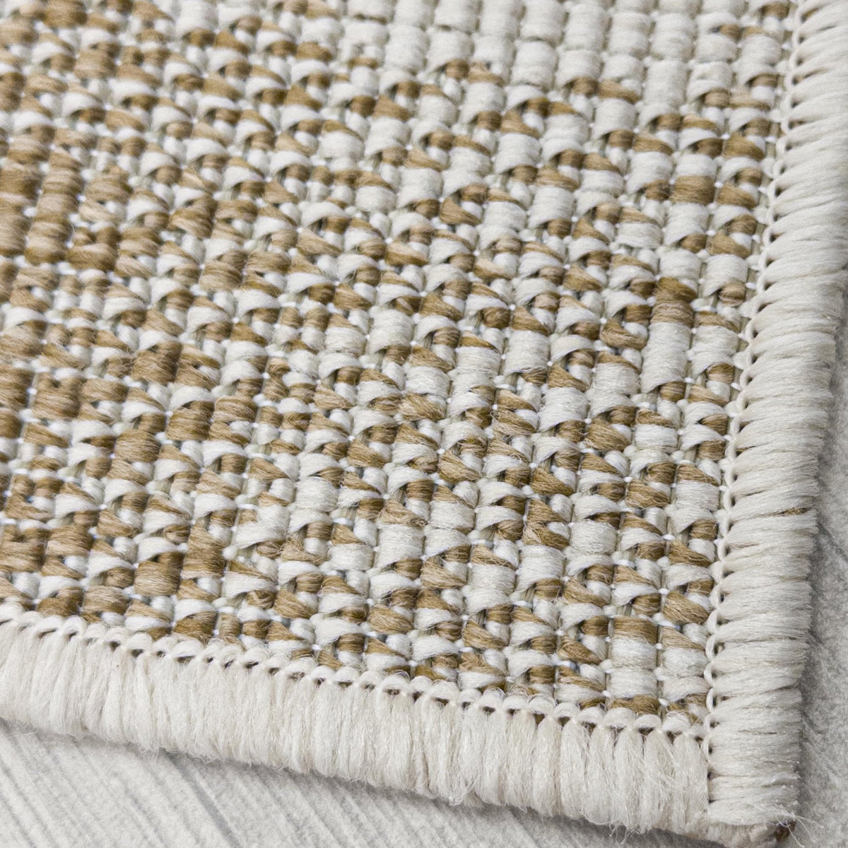 Plaid Brown Rug Runner