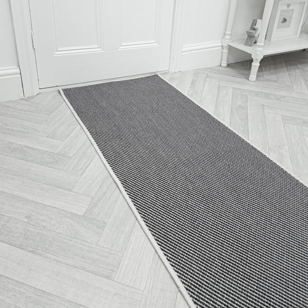 Coastal Black Hall Runner