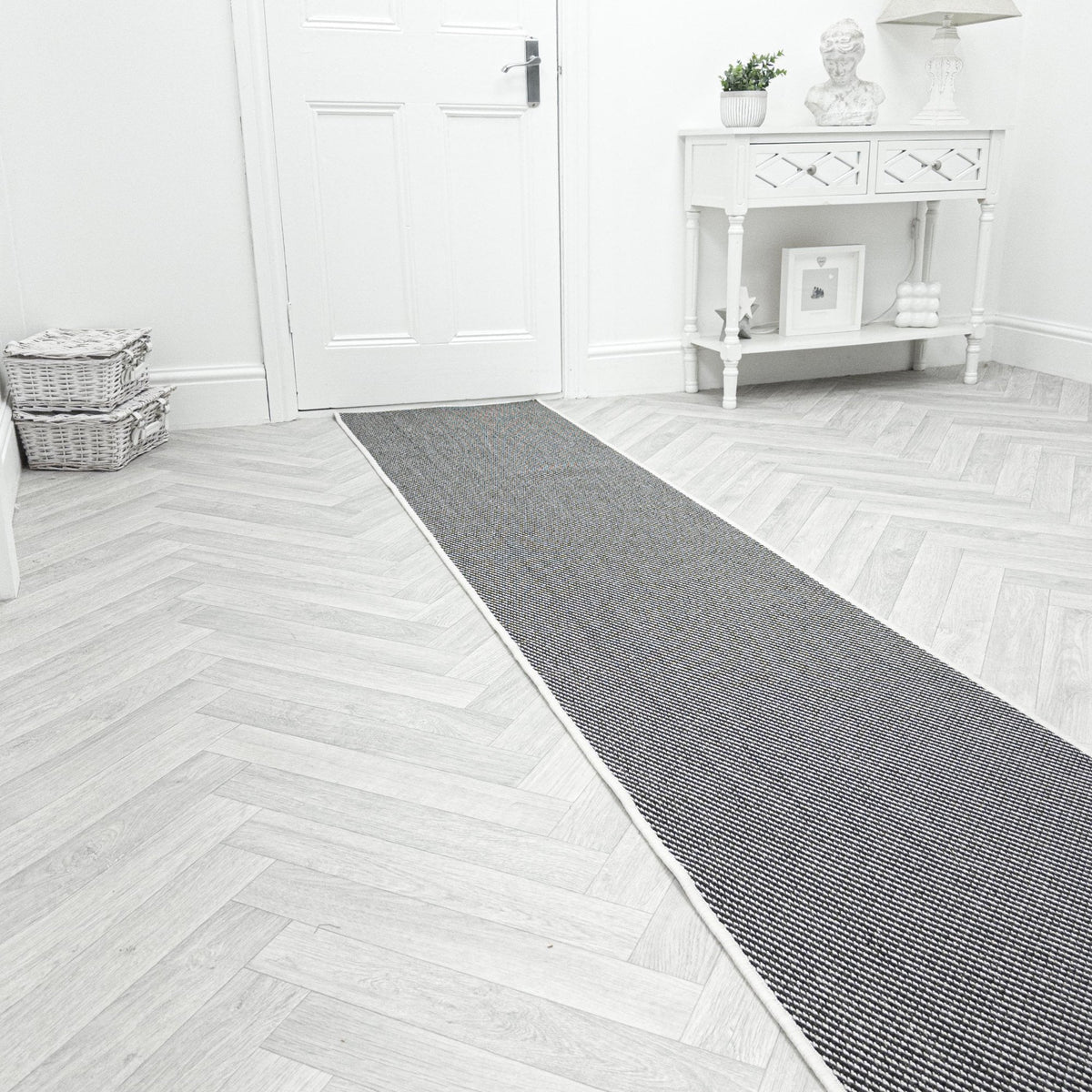 Coastal Black Hall Runner