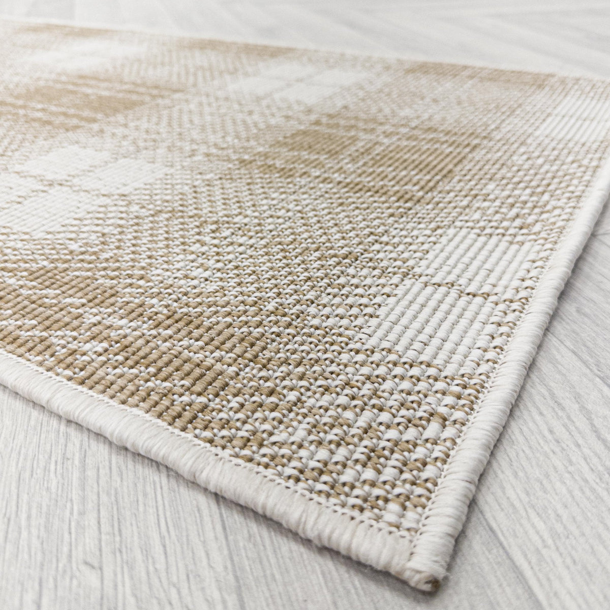 Plaid Brown Rug Runner