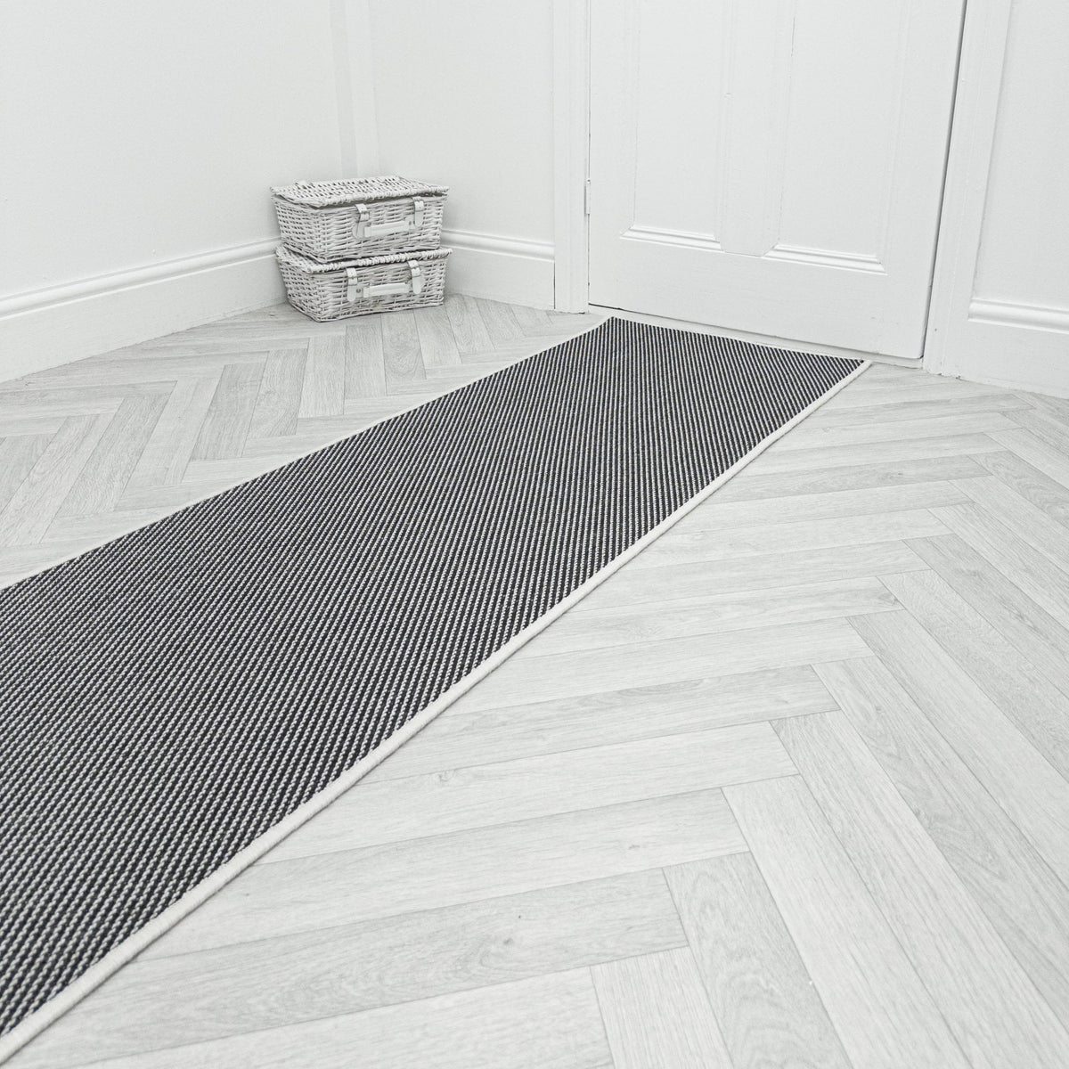 Coastal Black Hall Runner