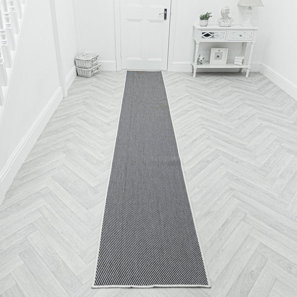 Coastal Black Hall Runner