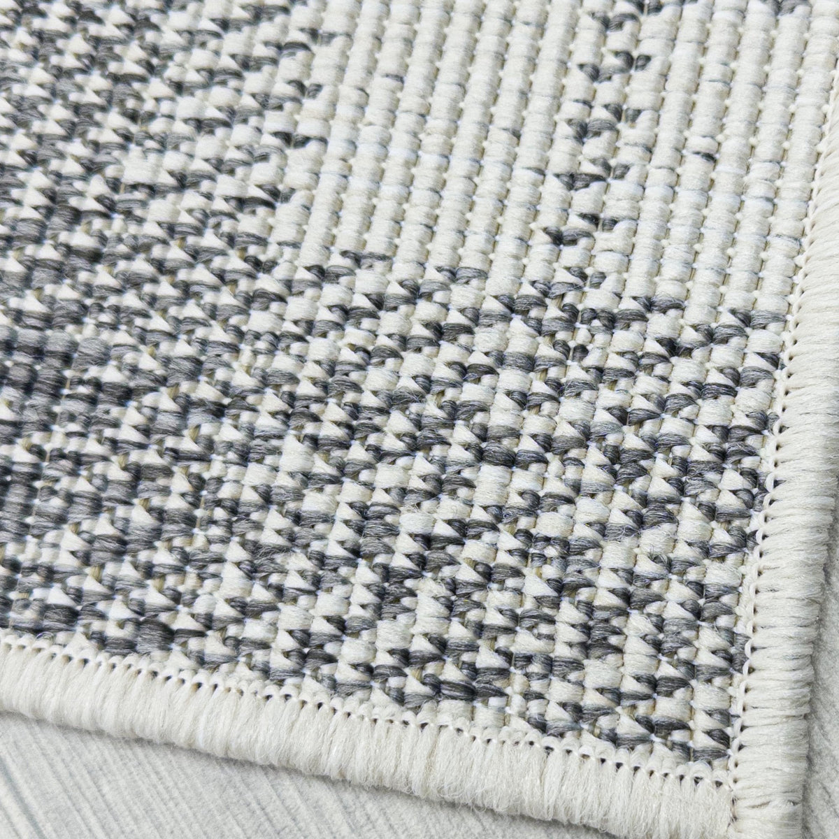 Plaid Grey Hall Runner