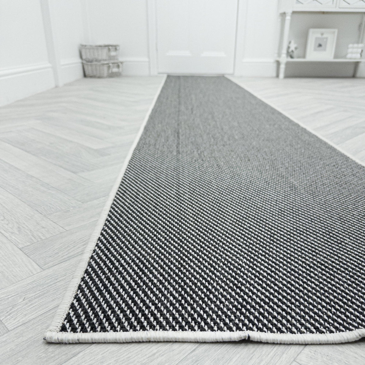 Coastal Black Hall Runner