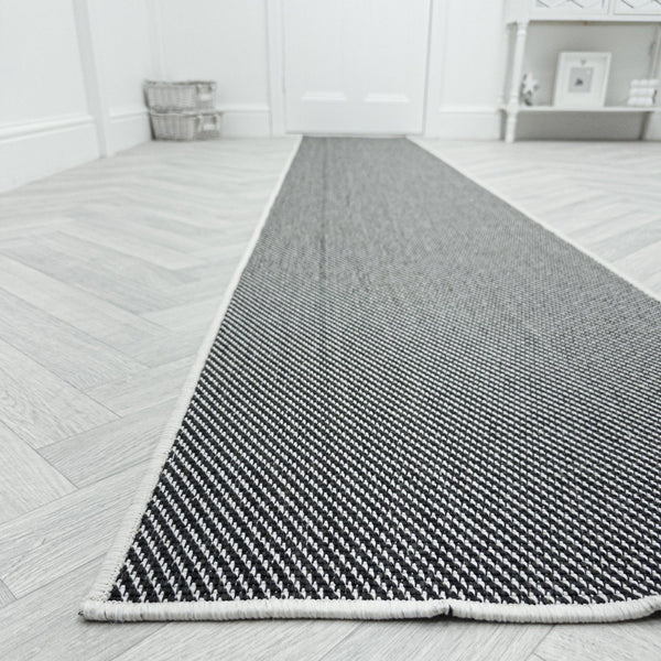 Coastal Black Hall Runner