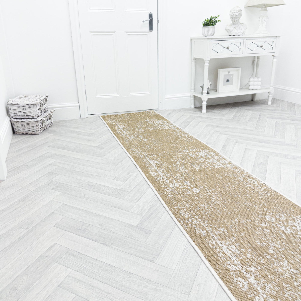 Tapestry Brown Hall Runner