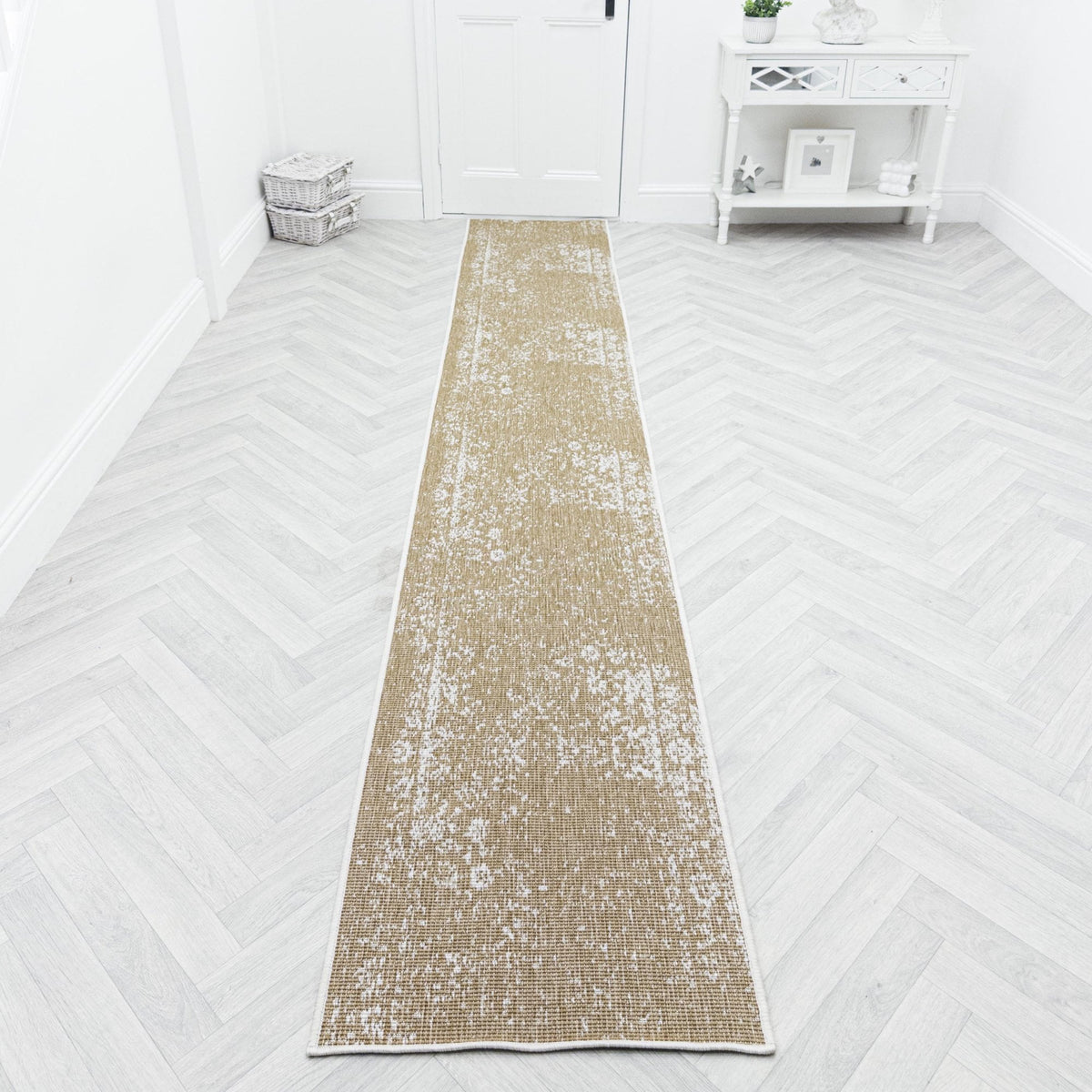 Tapestry Brown Hall Runner