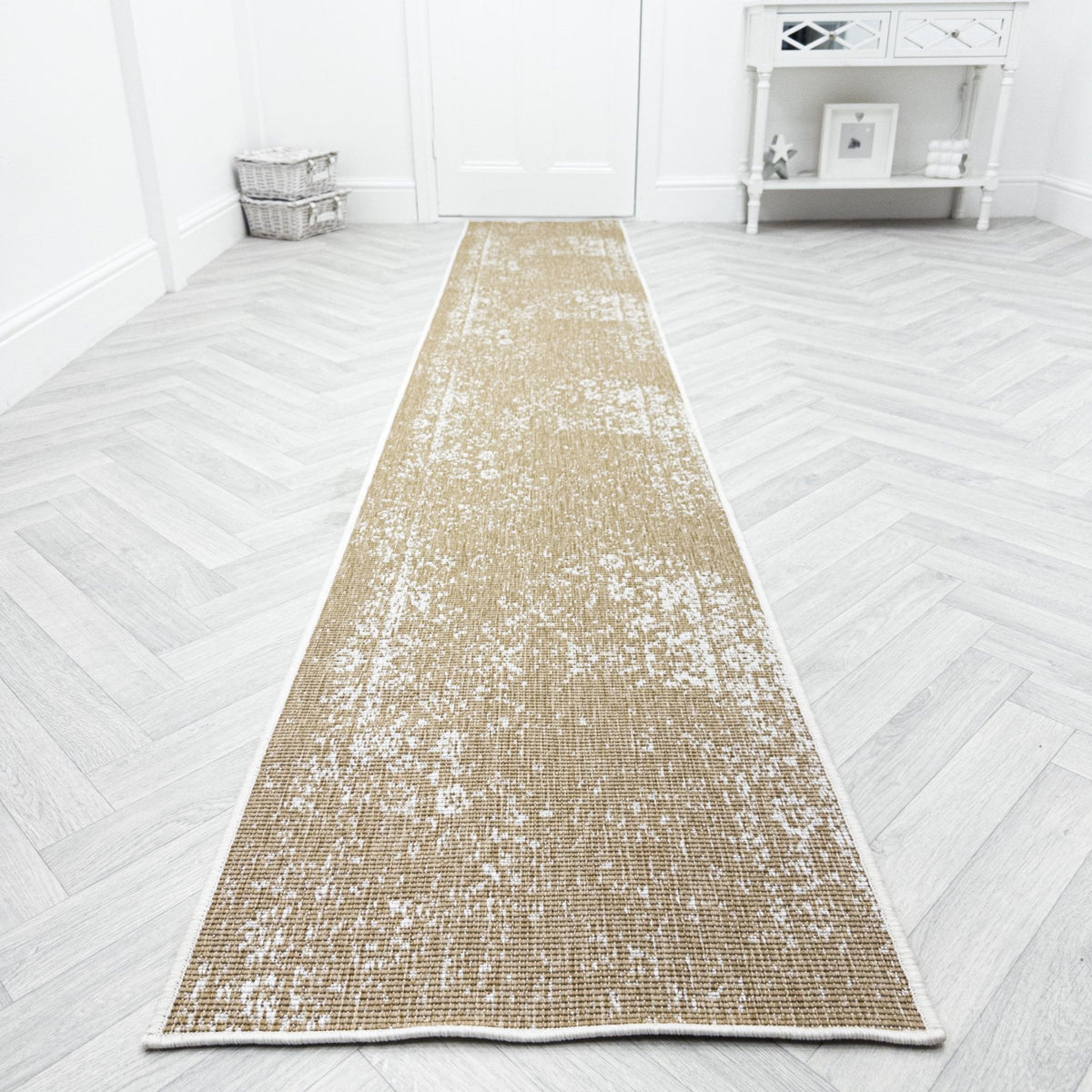 Tapestry Brown Hall Runner