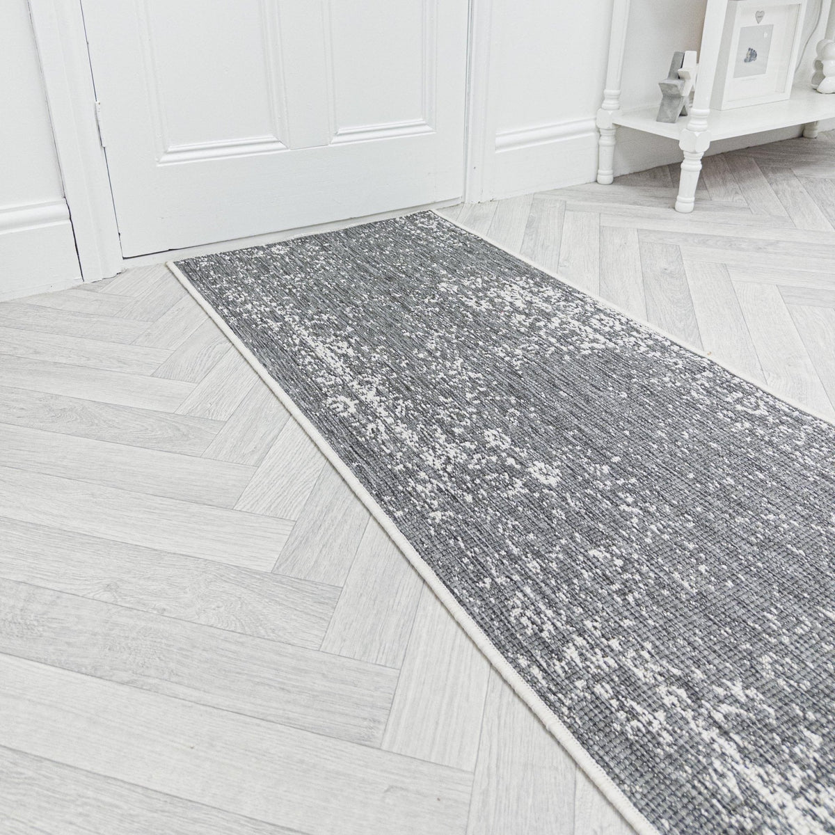 Tapestry Grey Hall Runner