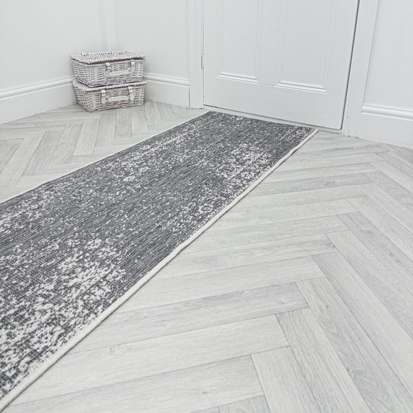 Tapestry Grey Hall Runner