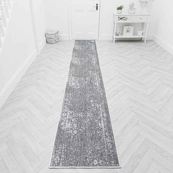 Tapestry Grey Hall Runner