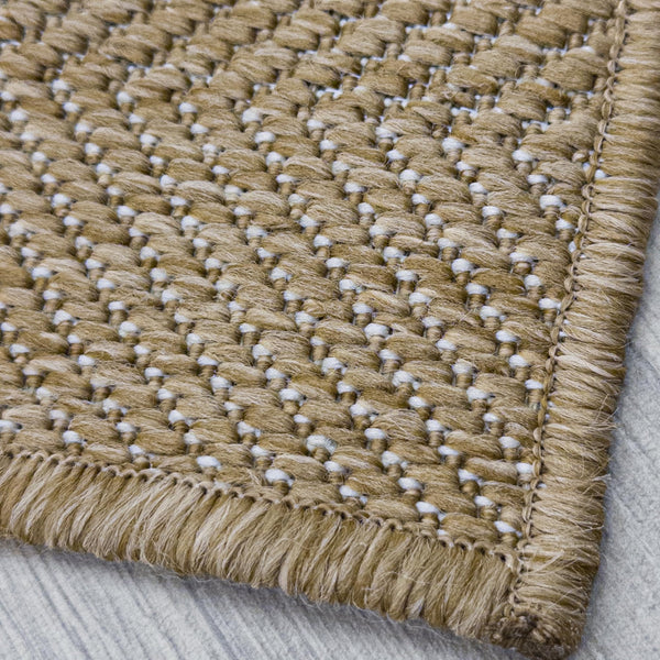 Stripes Brown Hall Runner