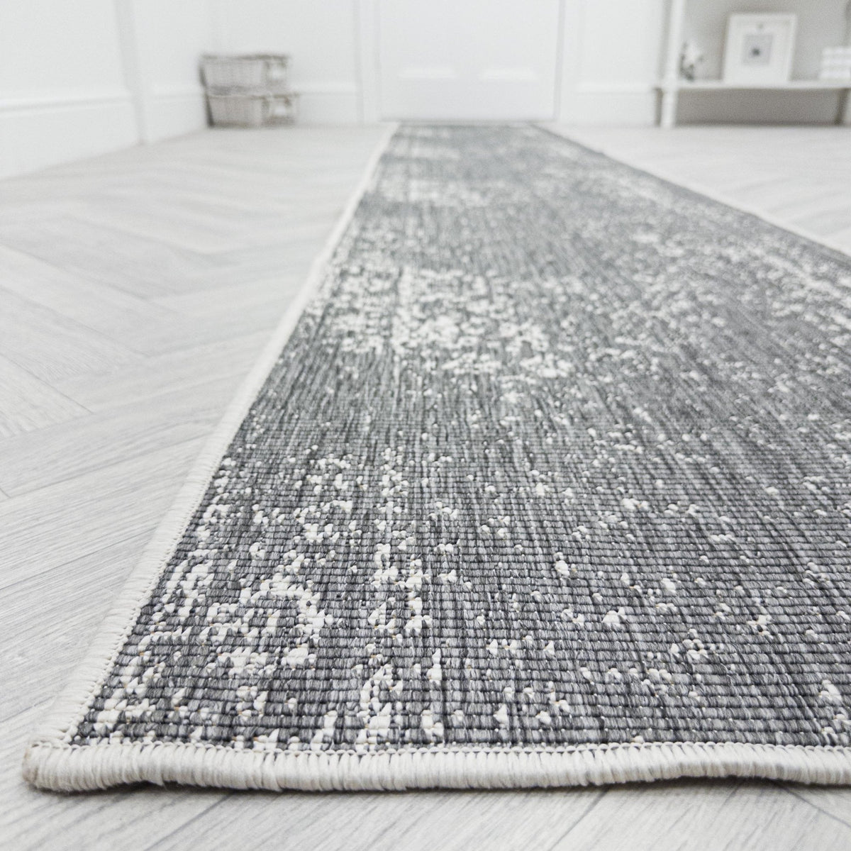 Tapestry Grey Hall Runner