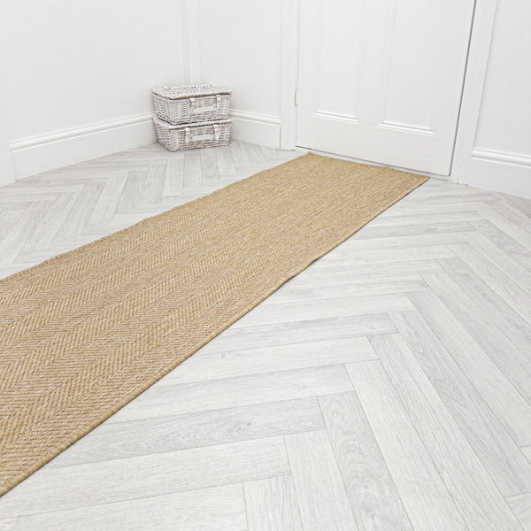 Stripes Brown Hall Runner