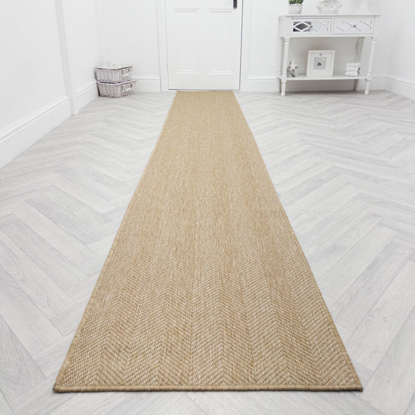 Stripes Brown Hall Runner