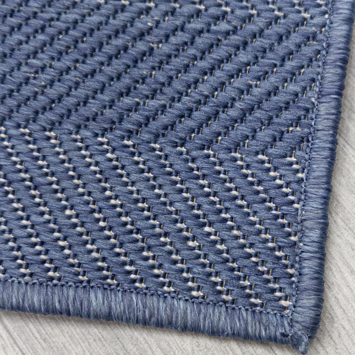 Stripes Blue Hall Runner