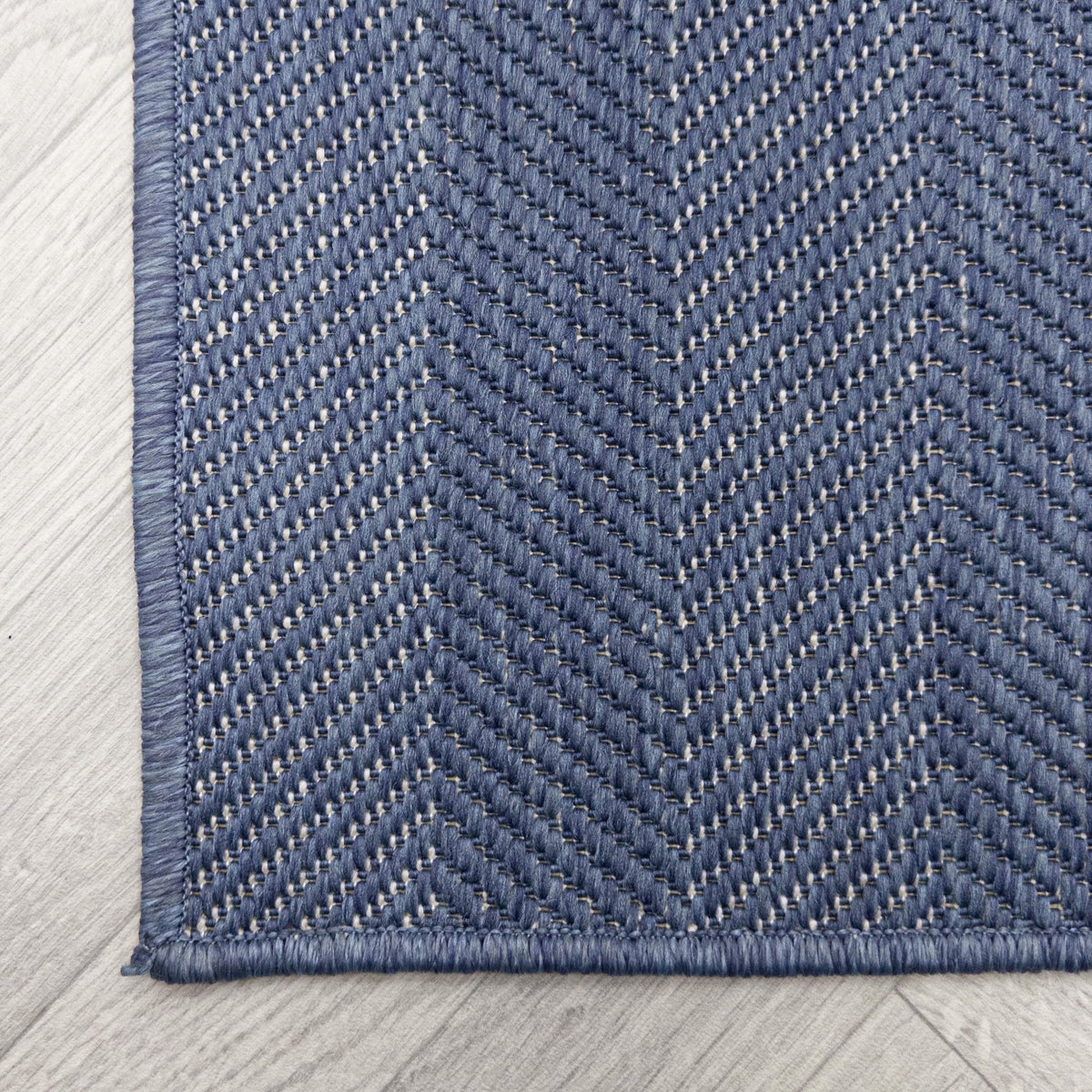 Stripes Blue Hall Runner