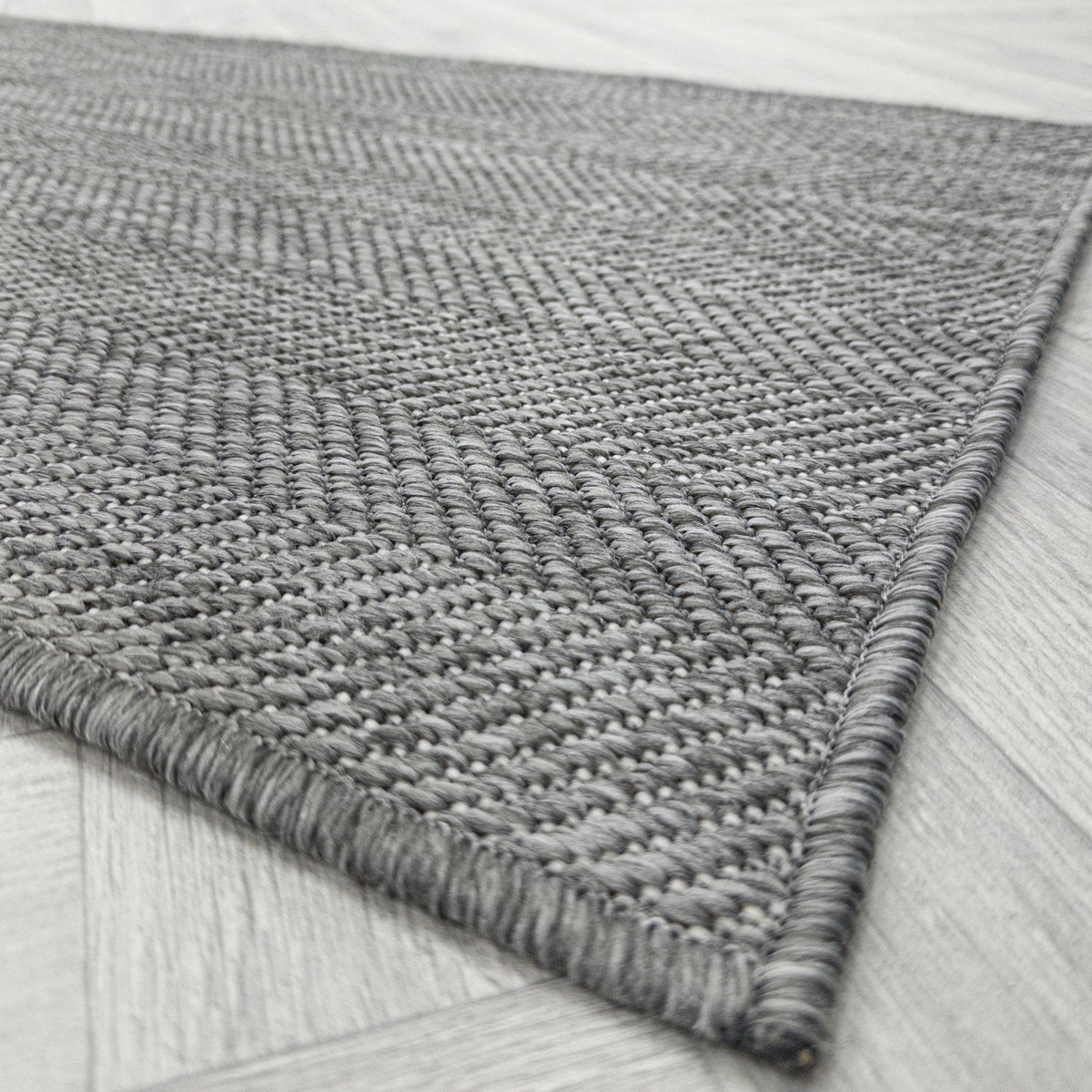 Stripes Grey Hall Runner