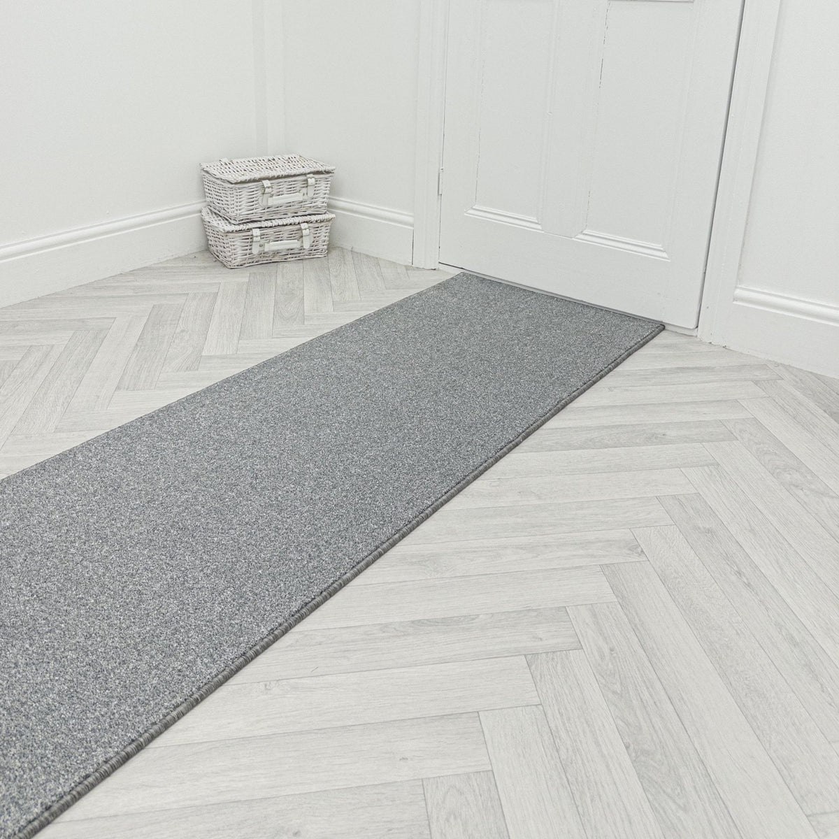 Rustique Ultra Misty Grey Hall Runner