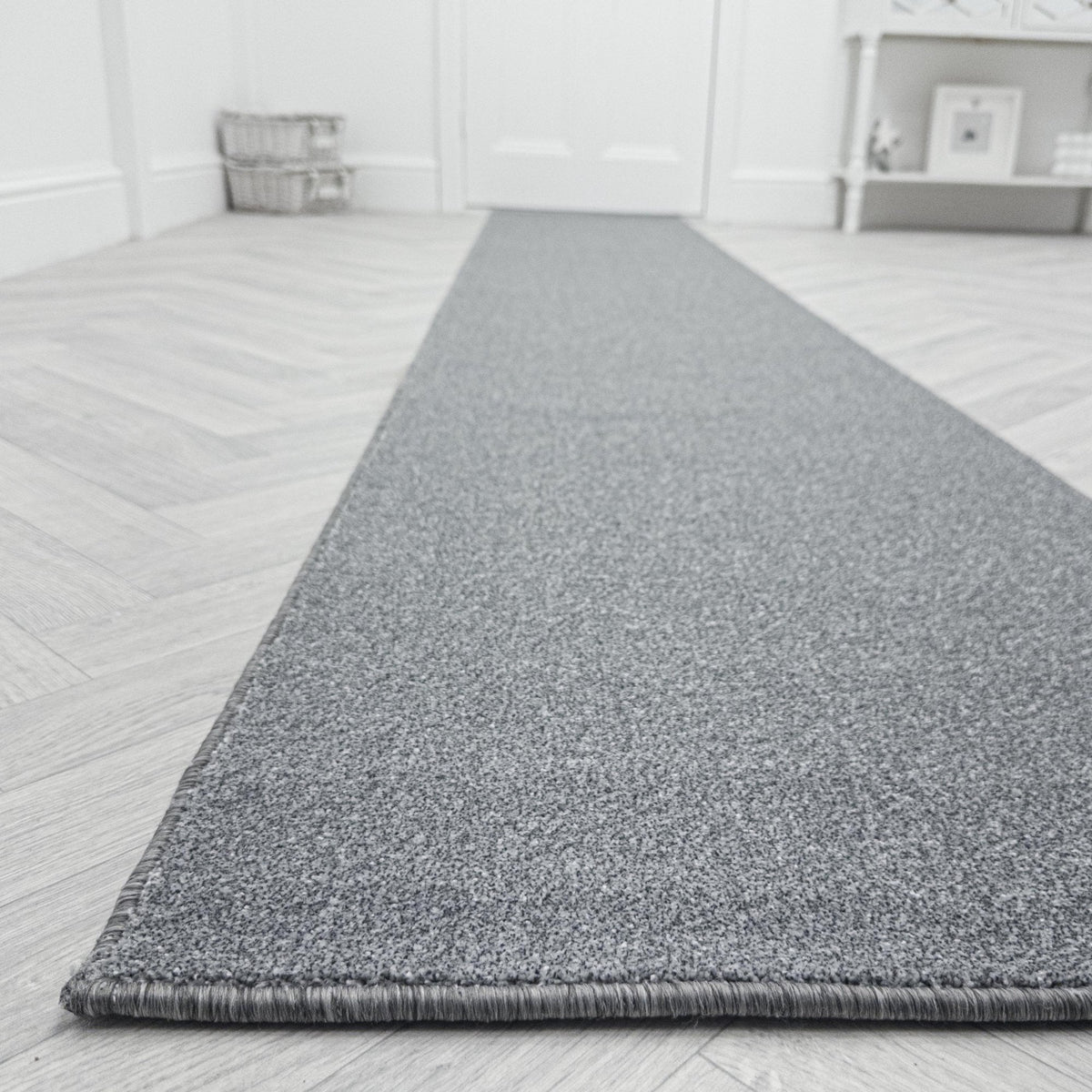 Rustique Ultra Misty Grey Hall Runner