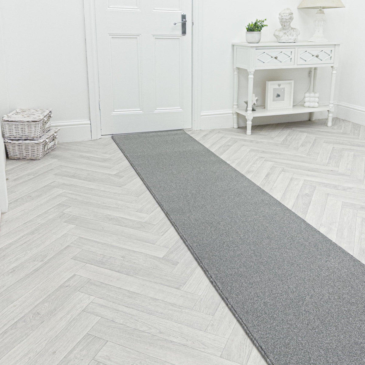 Ultra Gunmetal Rug Runner