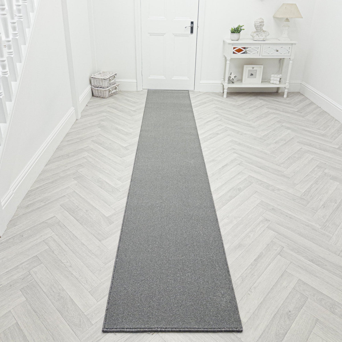 Ultra Gunmetal Rug Runner