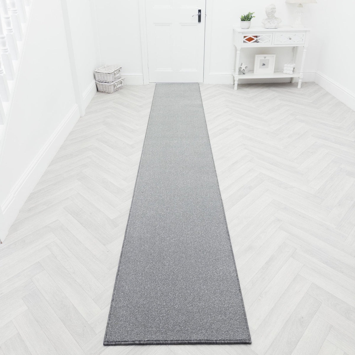 Ultra French Gray Rug Runner