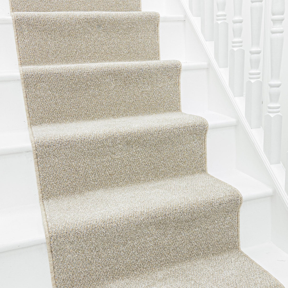Tweed Cool Beige Stair Runner