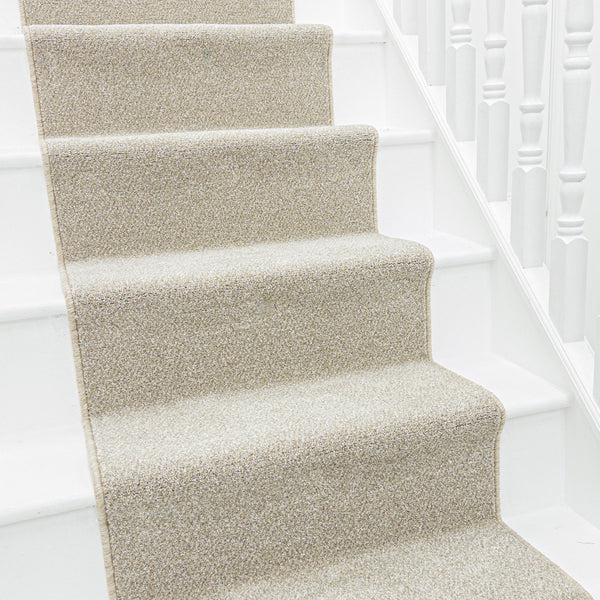 Tweed Cool Beige Stair Runner