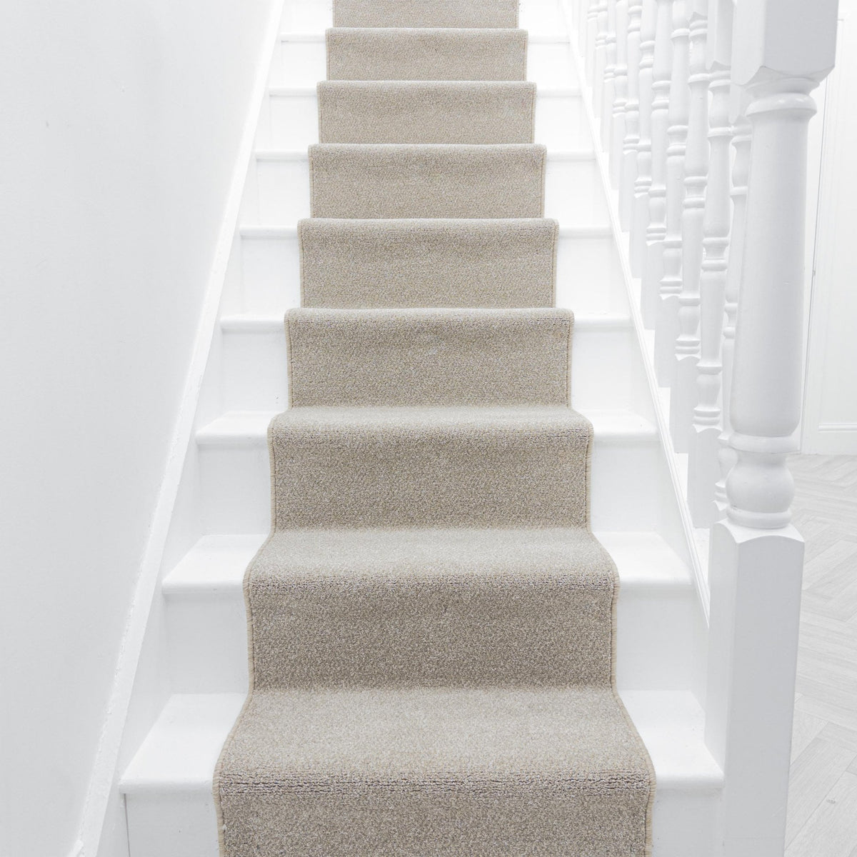 Tweed Cool Beige Stair Runner