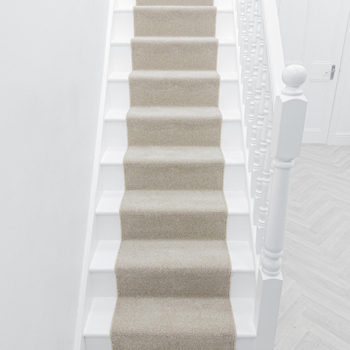 Tweed Cool Beige Stair Runner