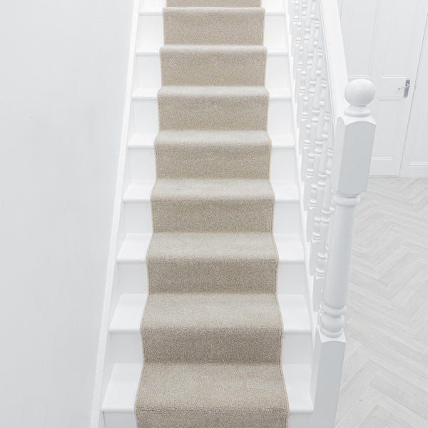 Tweed Cool Beige Stair Runner