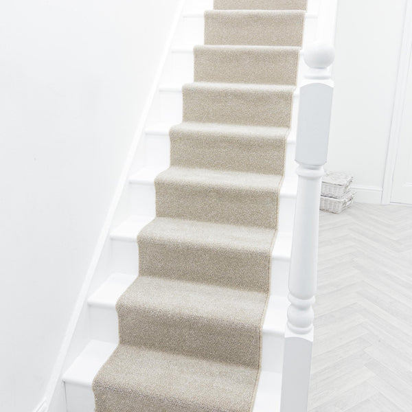 Tweed Cool Beige Stair Runner