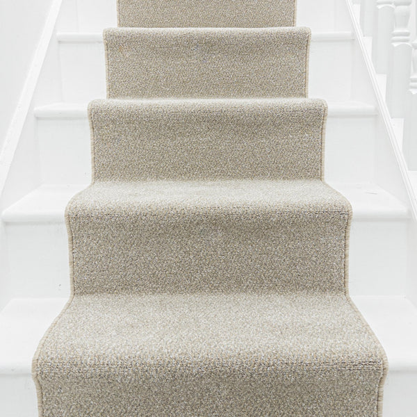 Tweed Cool Beige Stair Runner