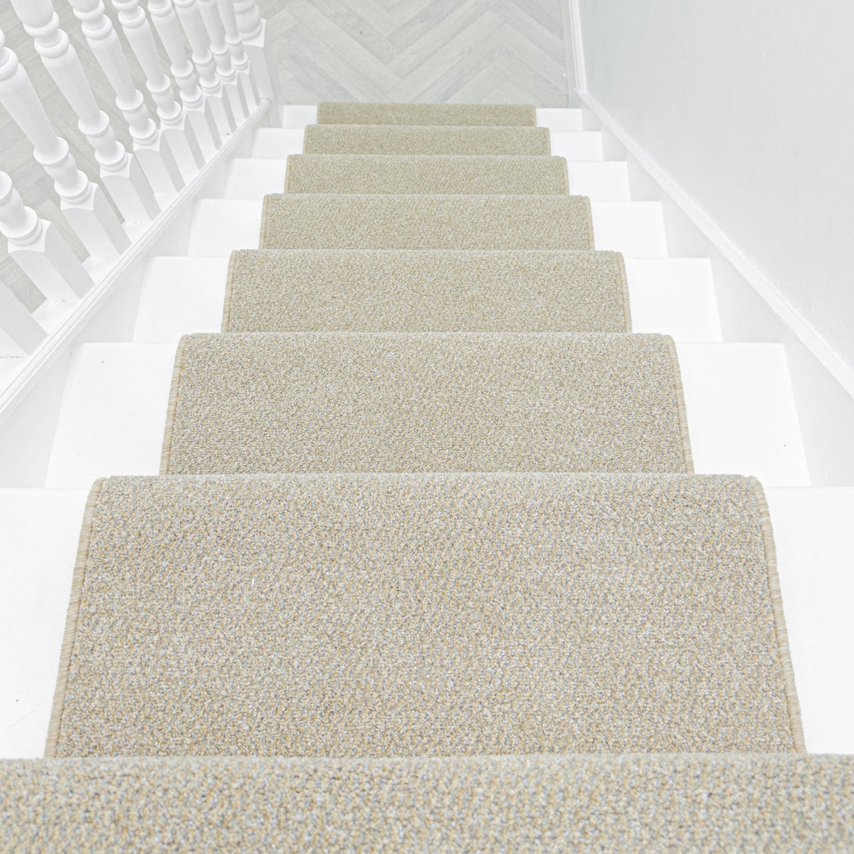 Tweed Cool Beige Stair Runner