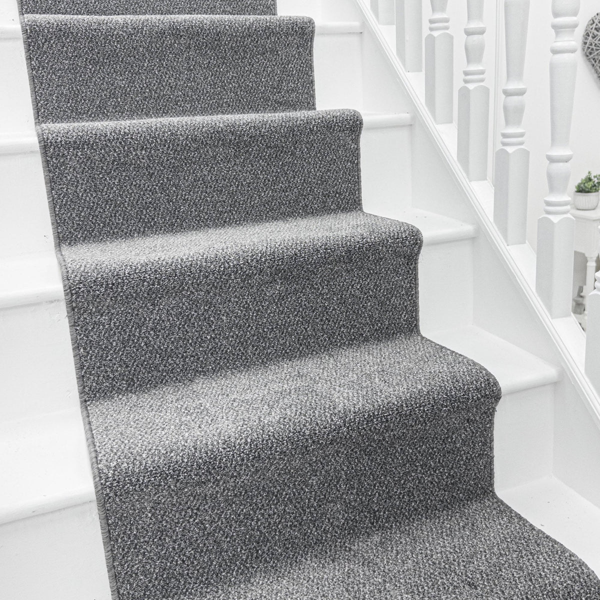 Tweed Slate Grey Stair Runner