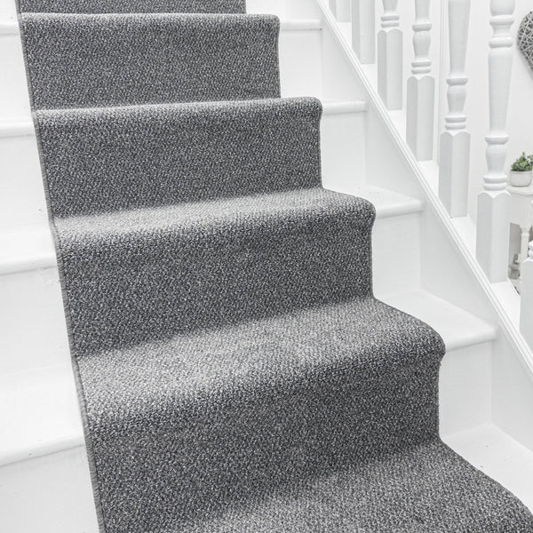 Tweed Slate Grey Stair Runner