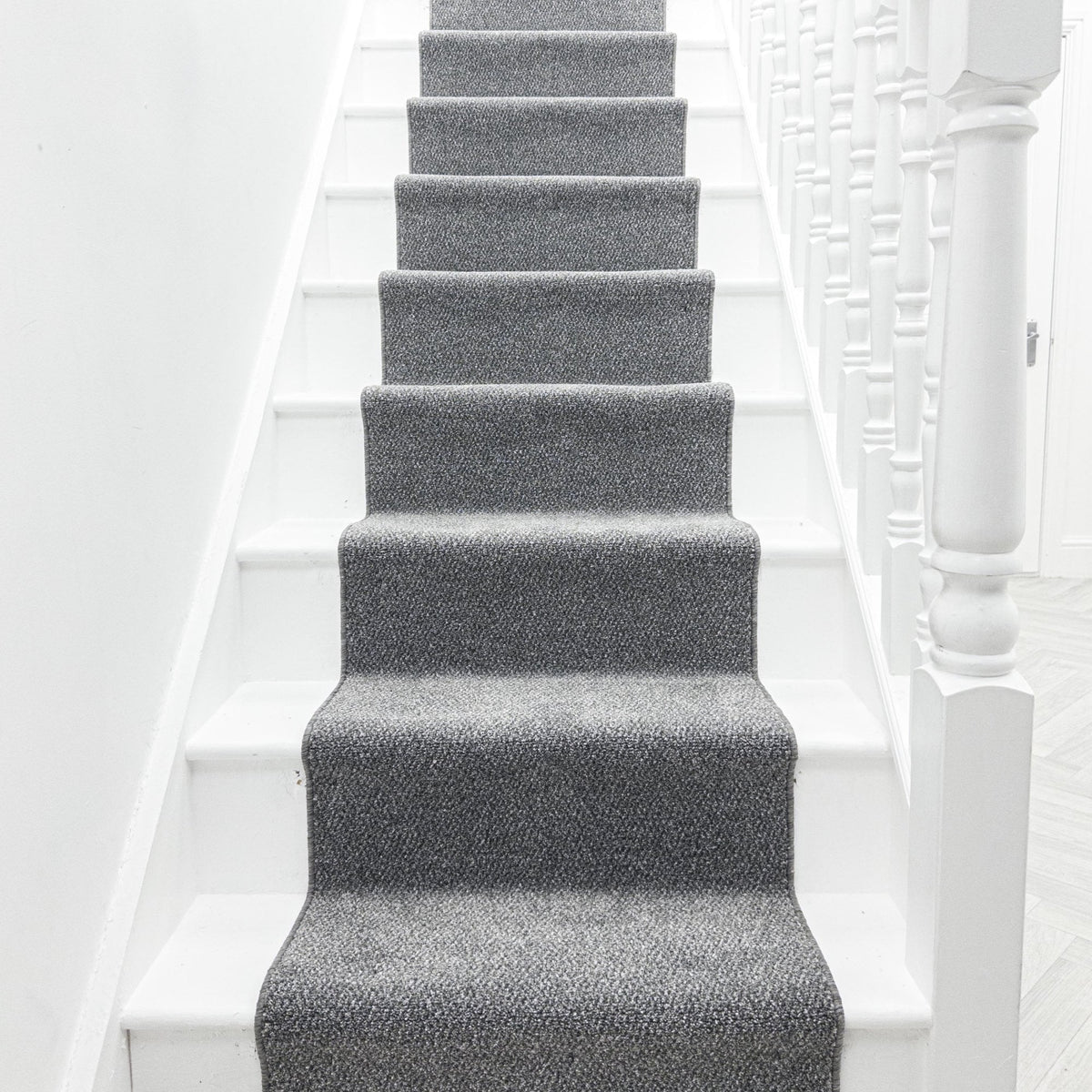 Tweed Slate Grey Stair Runner