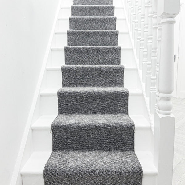 Tweed Slate Grey Stair Runner