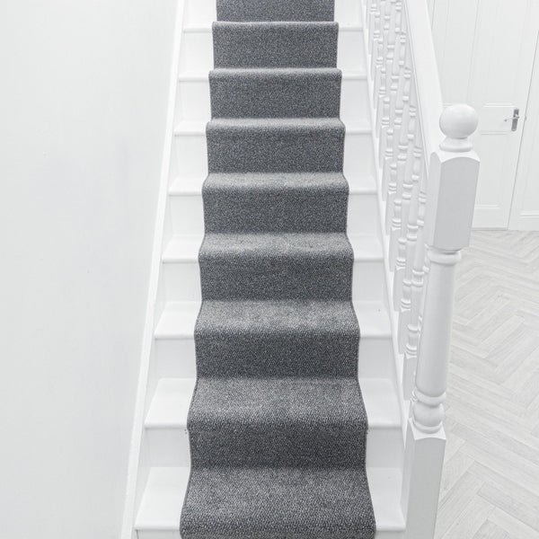 Tweed Slate Grey Stair Runner