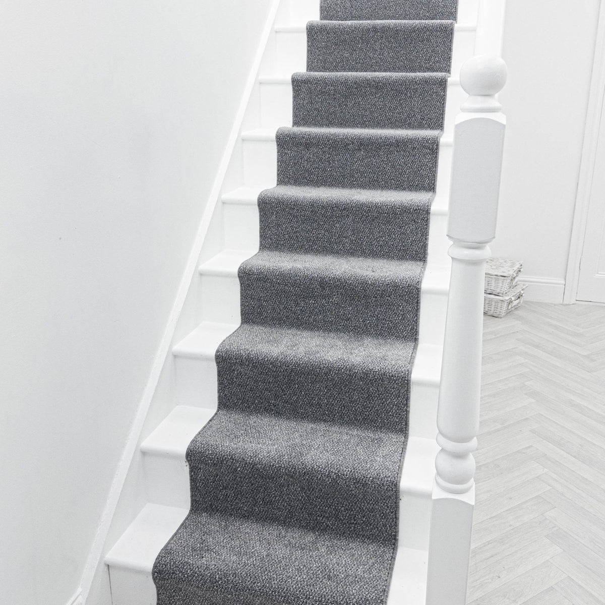 Tweed Slate Grey Stair Runner